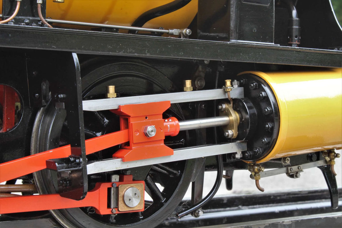 5 inch gauge Hawthorn Leslie 0-6-0ST with driving truck