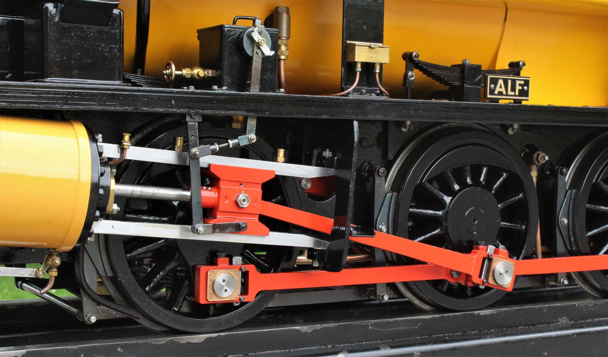 5 inch gauge Hawthorn Leslie 0-6-0ST with driving truck
