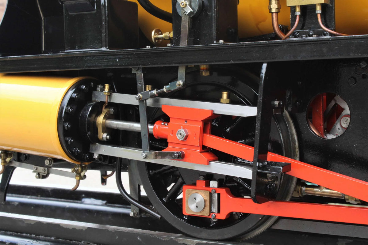 5 inch gauge Hawthorn Leslie 0-6-0ST with driving truck