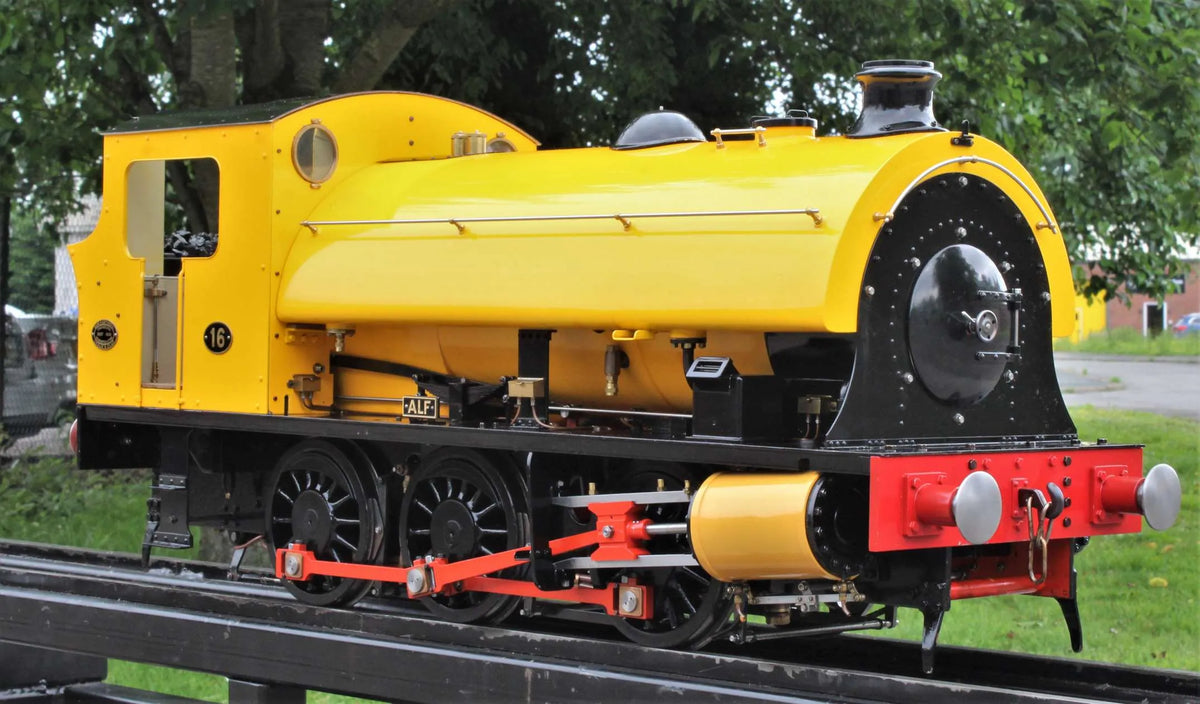 5 inch gauge Hawthorn Leslie 0-6-0ST with driving truck