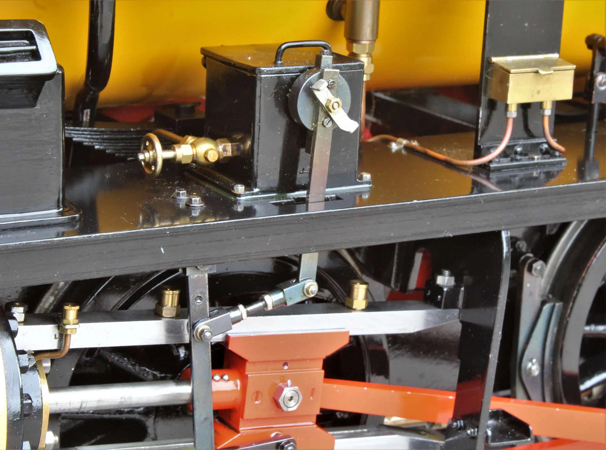 5 inch gauge Hawthorn Leslie 0-6-0ST with driving truck