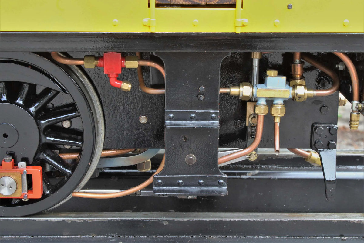 5 inch gauge Hawthorn Leslie 0-6-0ST with driving truck