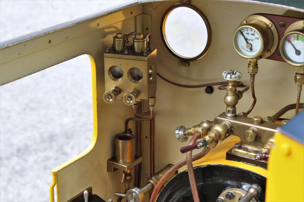 5 inch gauge Hawthorn Leslie 0-6-0ST with driving truck