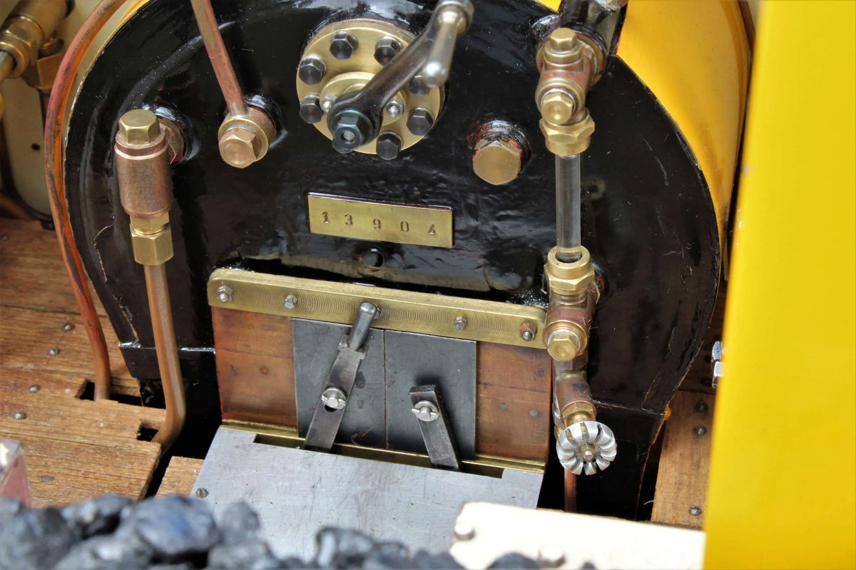 5 inch gauge Hawthorn Leslie 0-6-0ST with driving truck