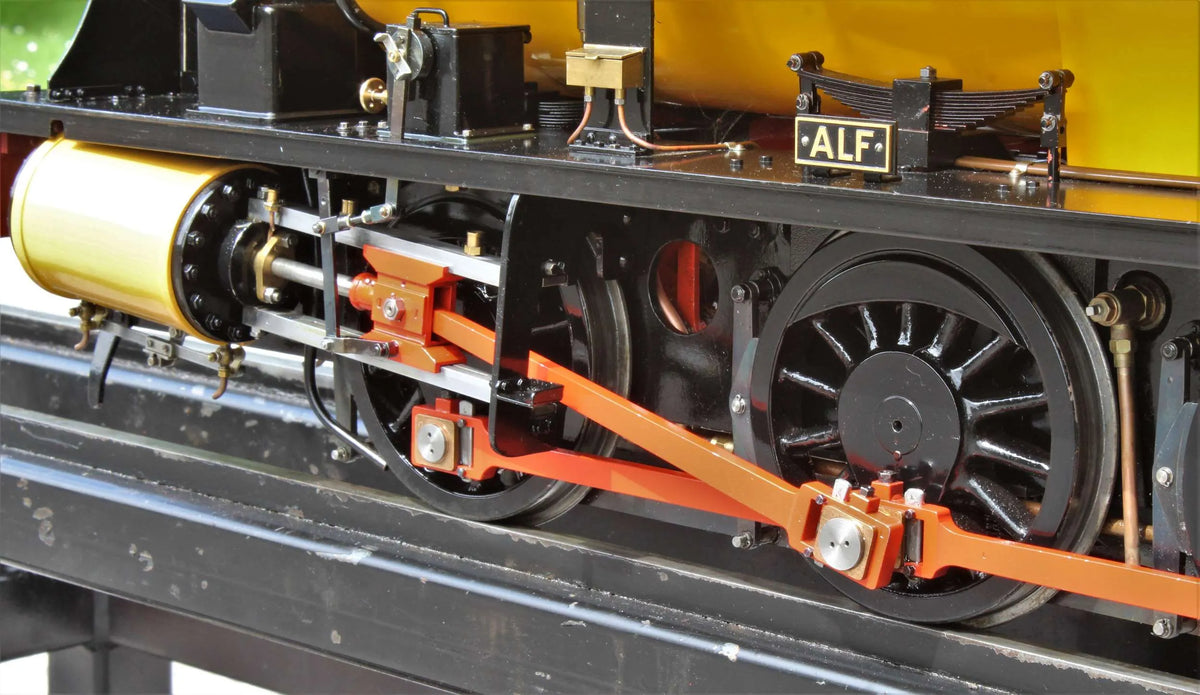 5 inch gauge Hawthorn Leslie 0-6-0ST with driving truck