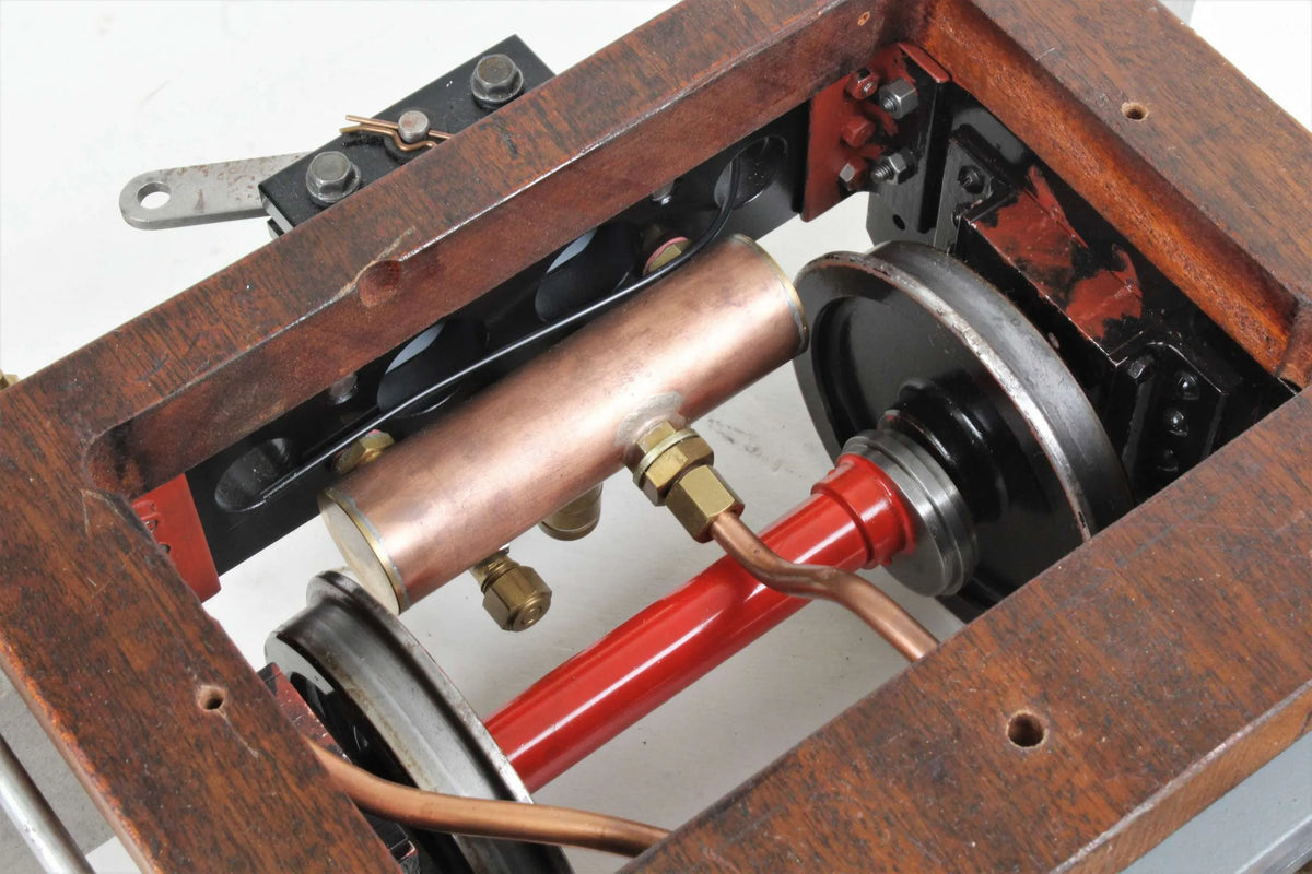 5 inch gauge Hawthorn Leslie 0-6-0ST with driving truck