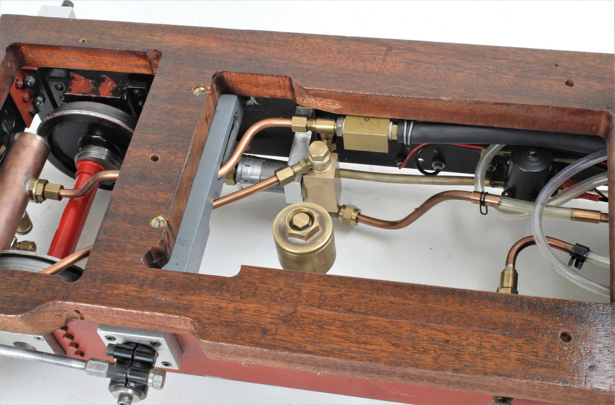 5 inch gauge Hawthorn Leslie 0-6-0ST with driving truck