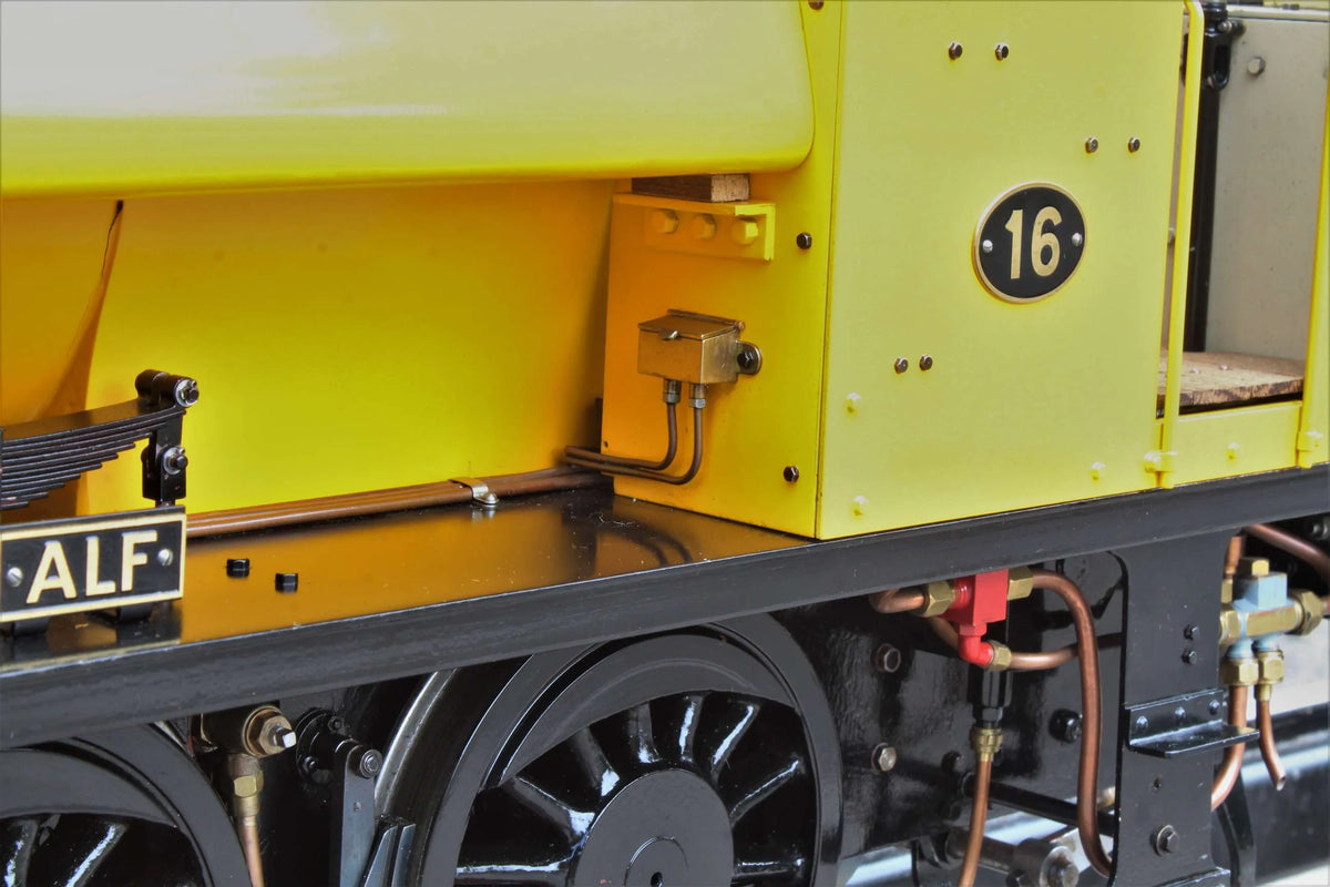 5 inch gauge Hawthorn Leslie 0-6-0ST with driving truck