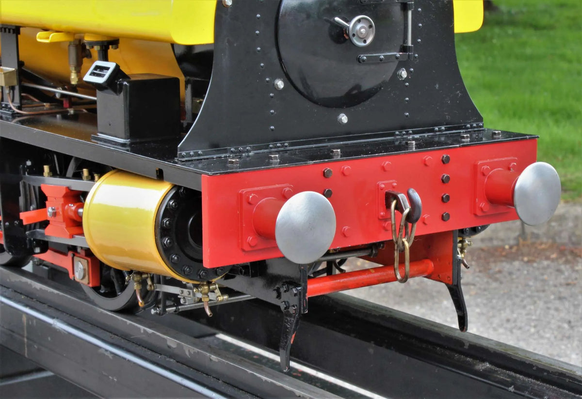 5 inch gauge Hawthorn Leslie 0-6-0ST with driving truck