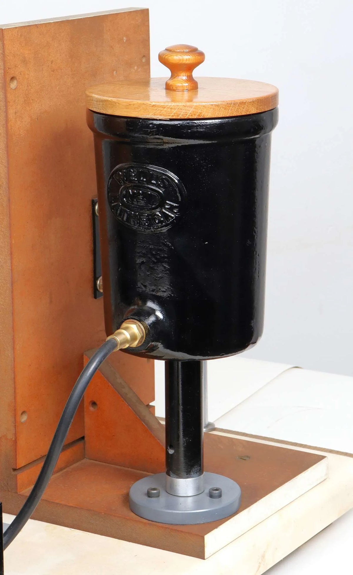 Vertical boiler with injector test rig