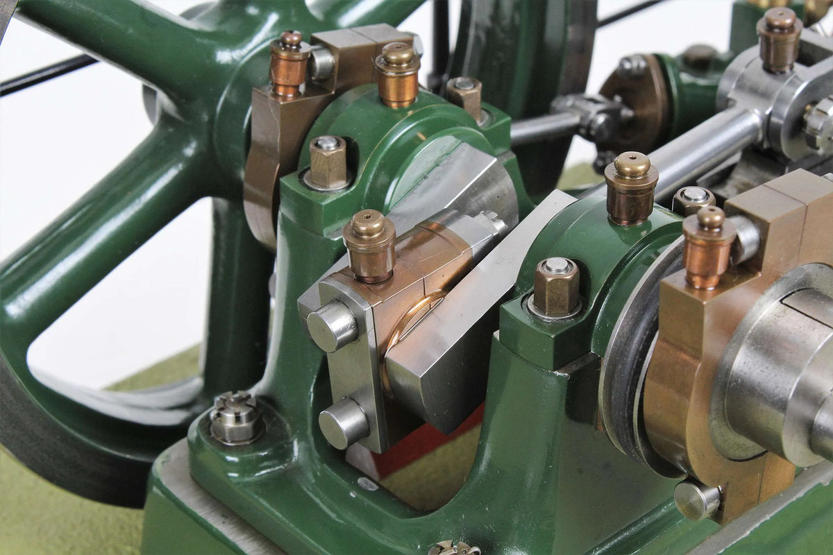Stuart No.9 horizontal mill engine with governor and water pump