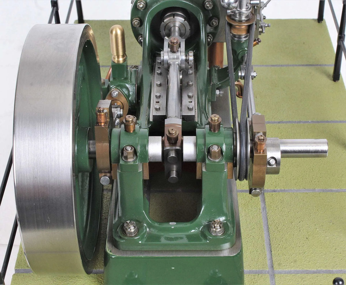 Stuart No.9 horizontal mill engine with governor and water pump