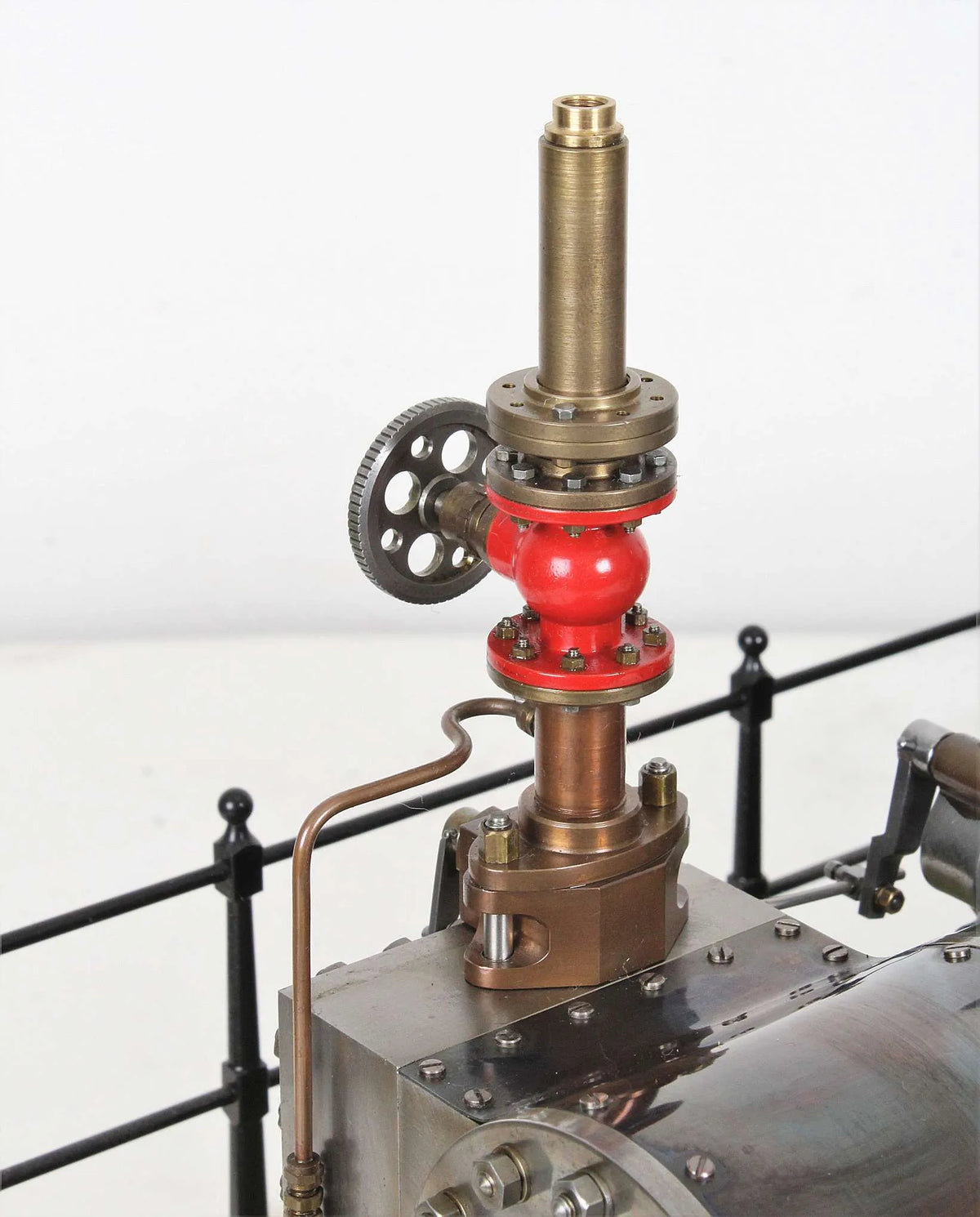 Stuart No.9 horizontal mill engine with governor and water pump