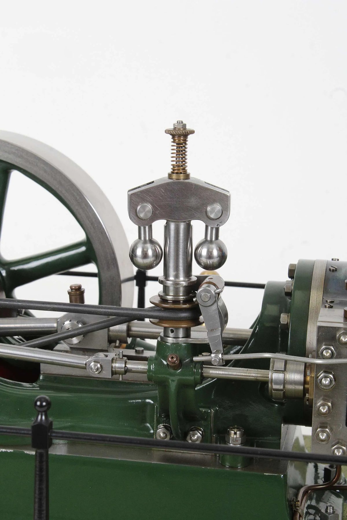 Stuart No.9 horizontal mill engine with governor and water pump