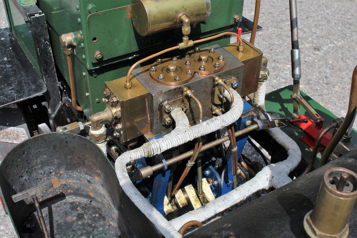 3 inch scale Suffolk dredging tractor