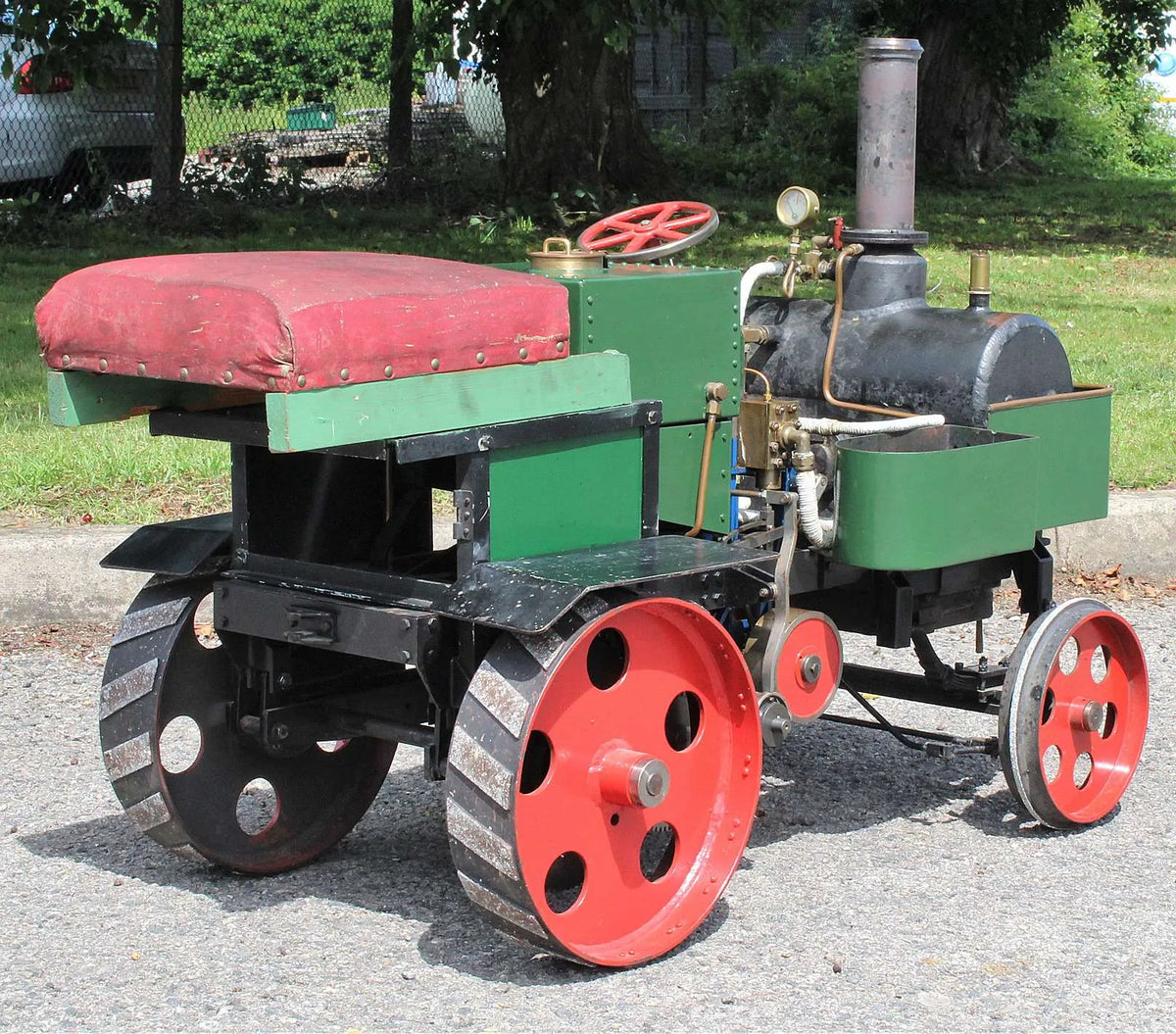3 inch scale Suffolk dredging tractor