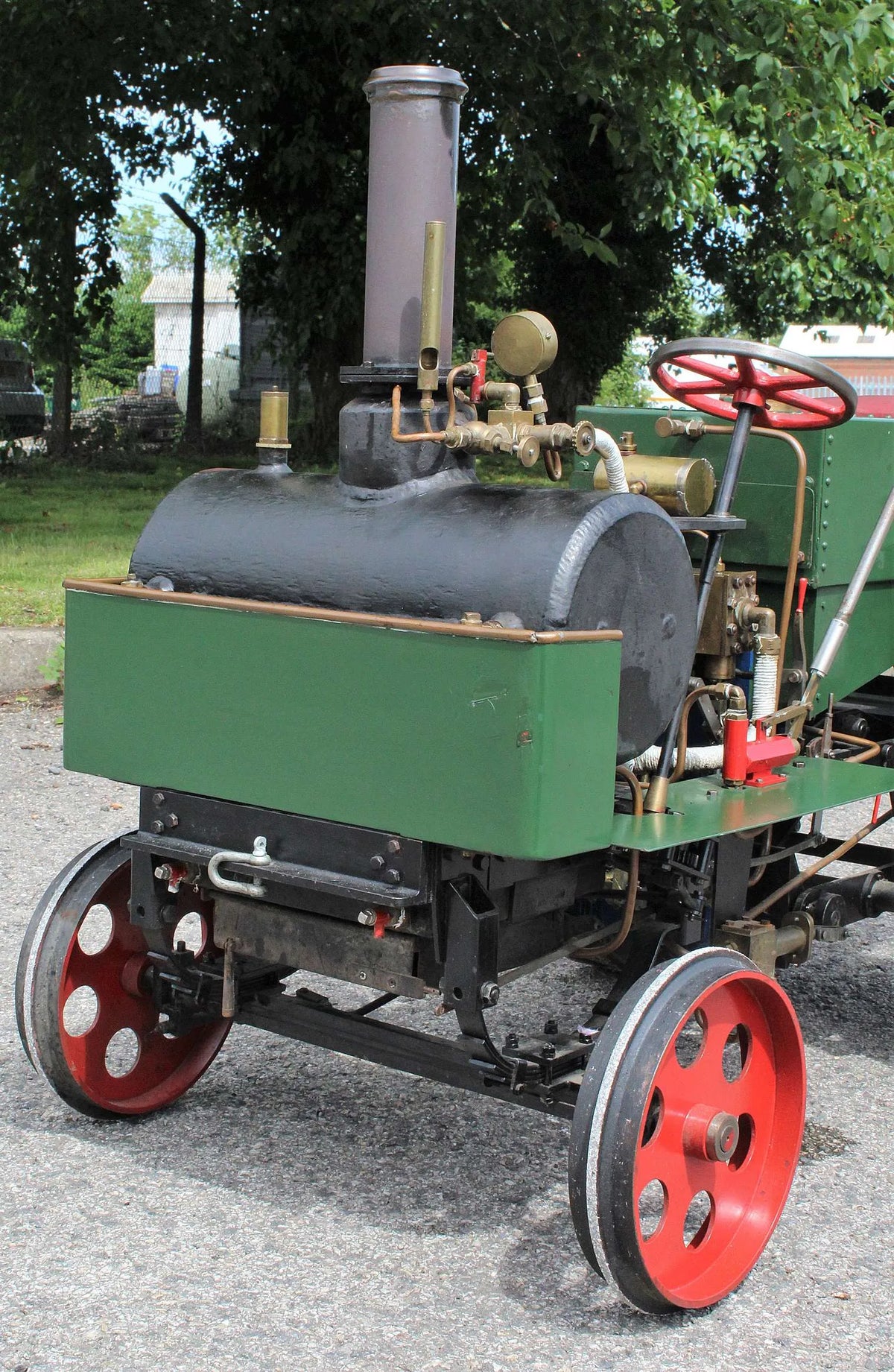 3 inch scale Suffolk dredging tractor
