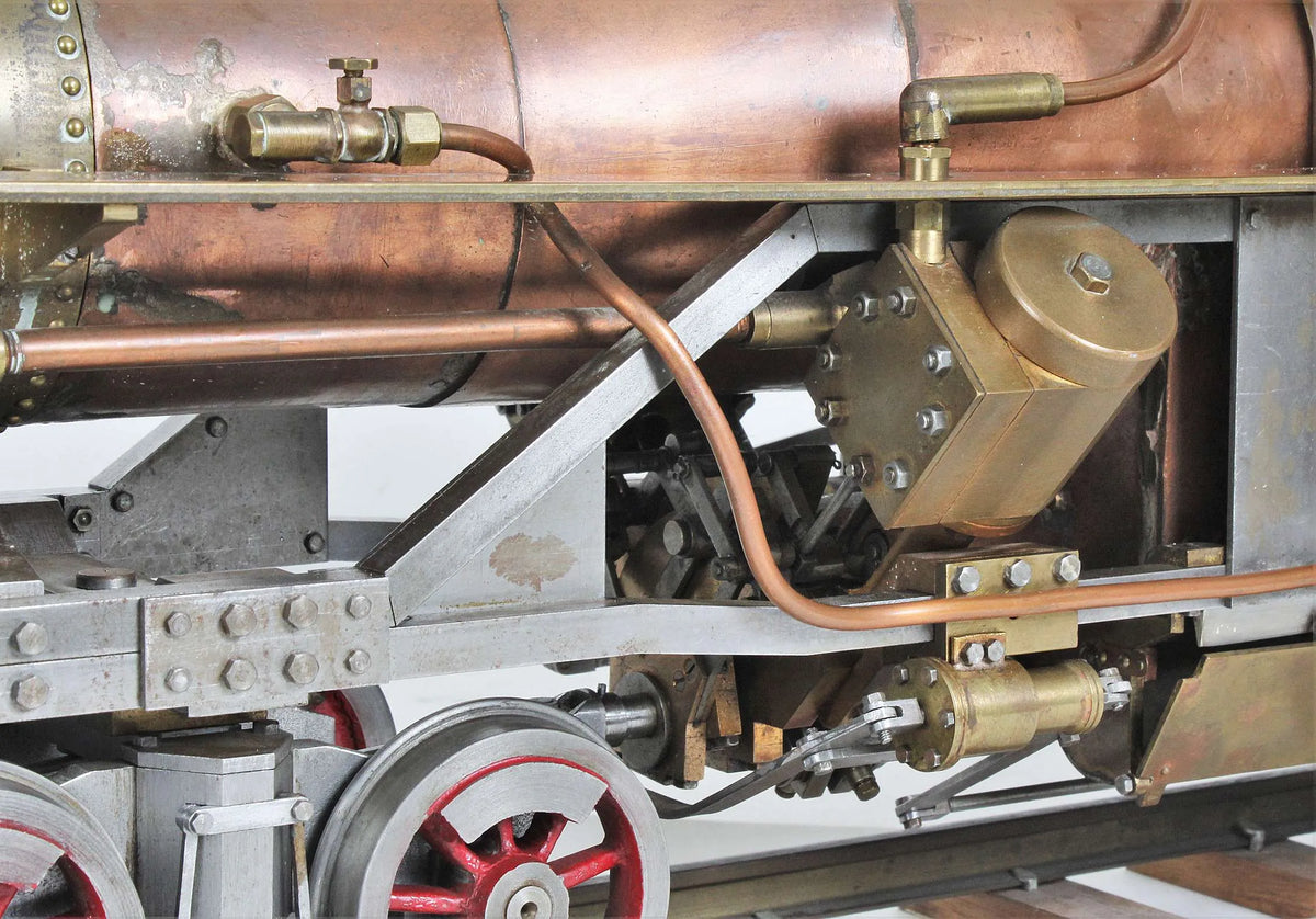 3 1/2 inch gauge Heisler 0-4-0 + 0-4-0