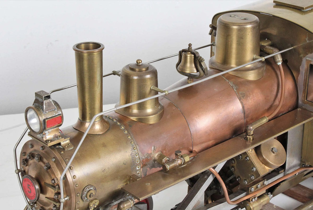3 1/2 inch gauge Heisler 0-4-0 + 0-4-0