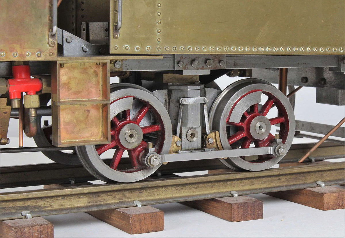 3 1/2 inch gauge Heisler 0-4-0 + 0-4-0