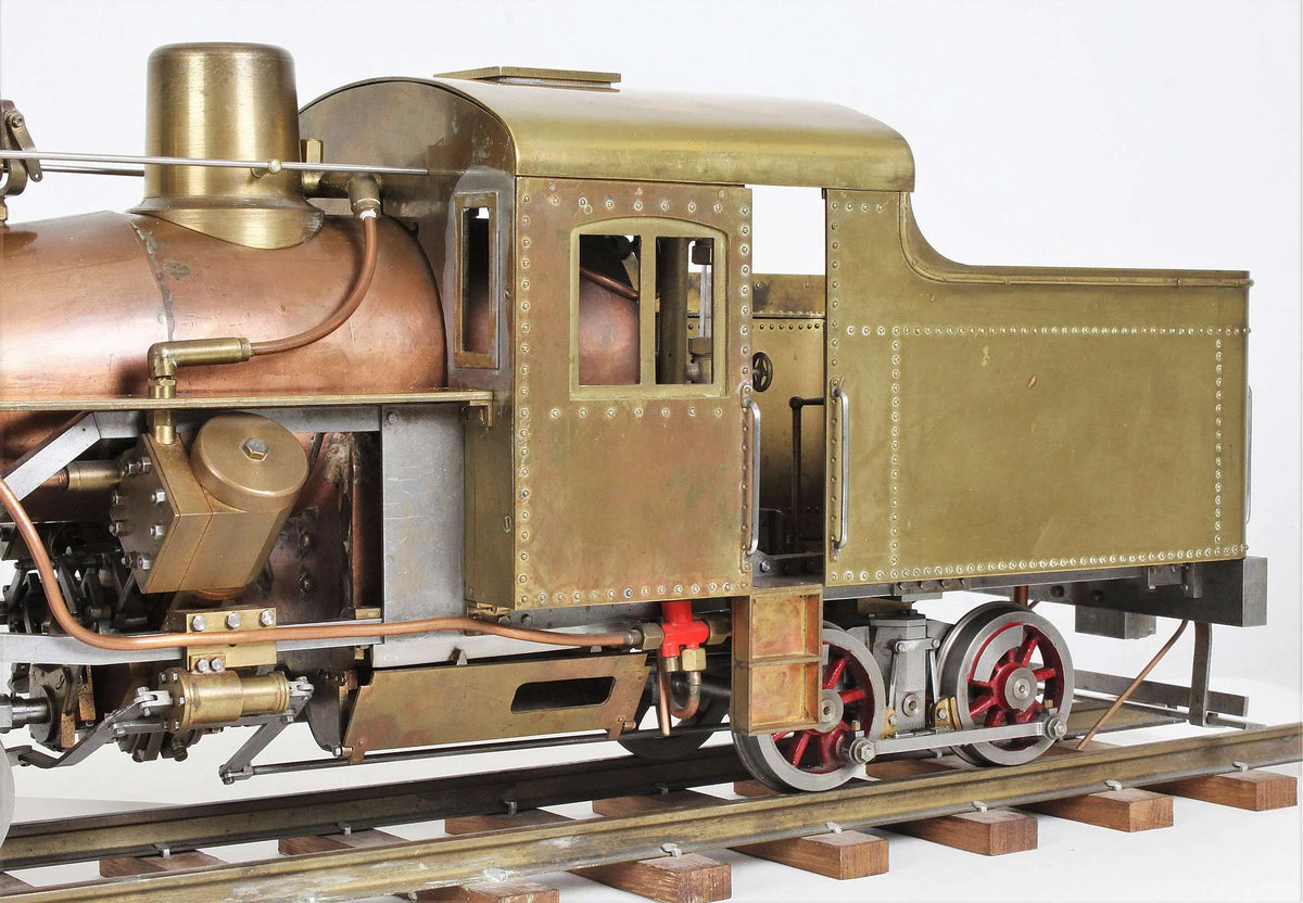 3 1/2 inch gauge Heisler 0-4-0 + 0-4-0
