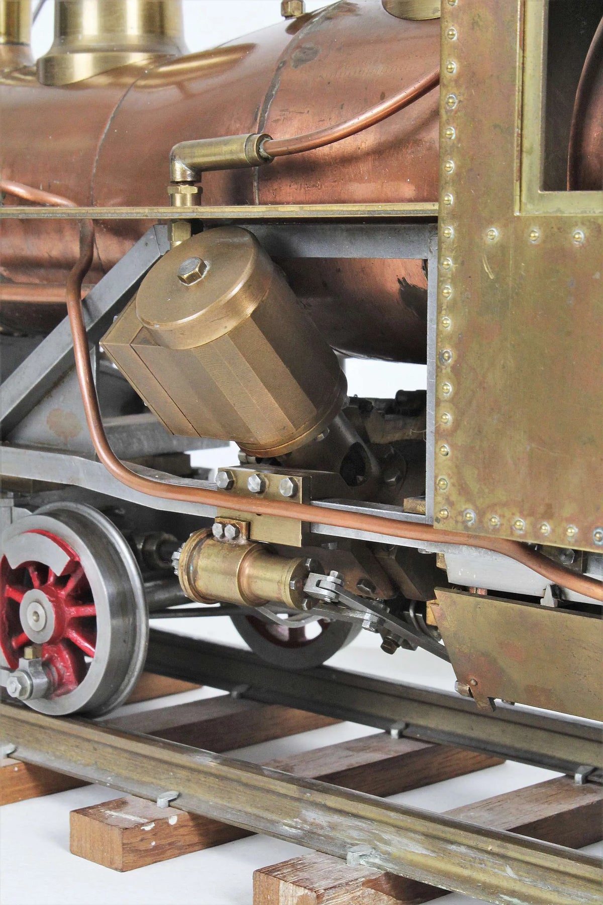 3 1/2 inch gauge Heisler 0-4-0 + 0-4-0