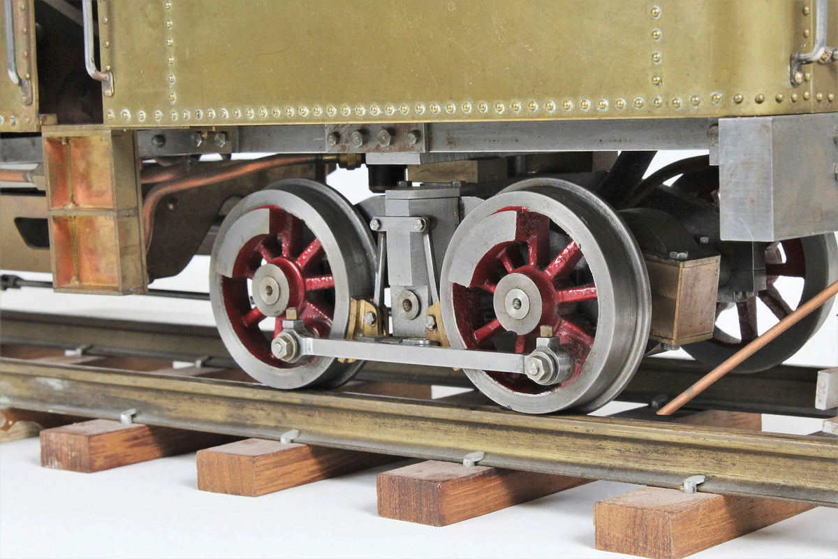 3 1/2 inch gauge Heisler 0-4-0 + 0-4-0