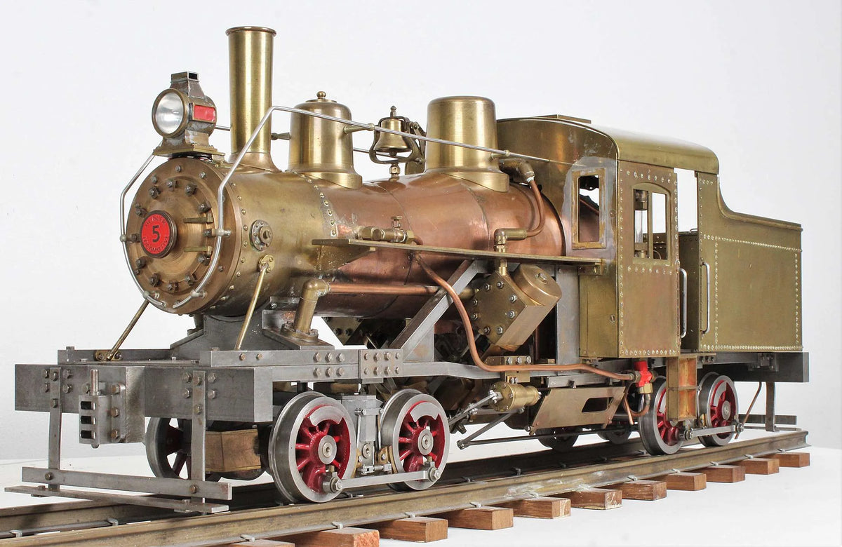 3 1/2 inch gauge Heisler 0-4-0 + 0-4-0