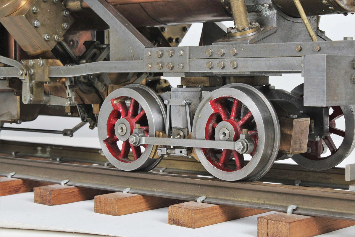 3 1/2 inch gauge Heisler 0-4-0 + 0-4-0