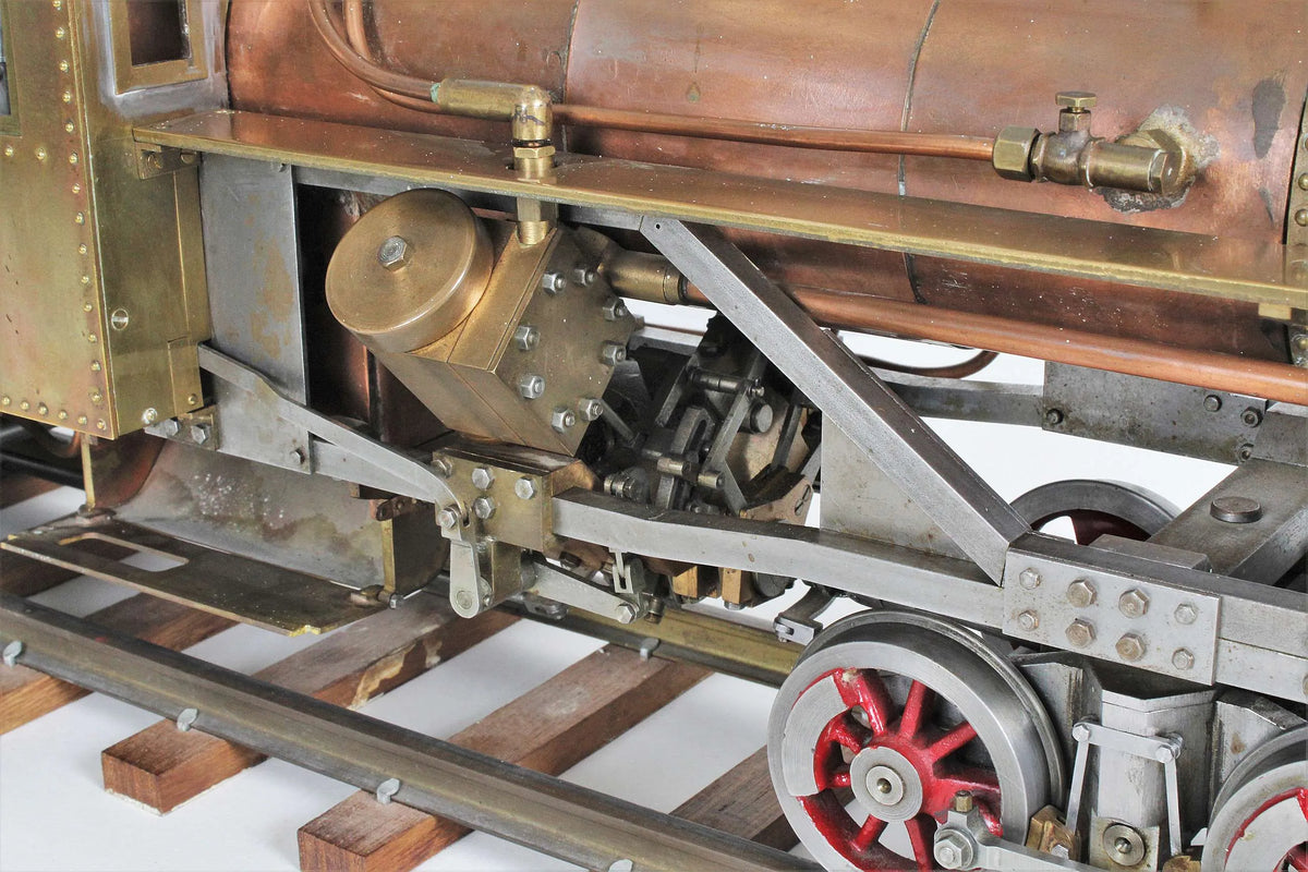 3 1/2 inch gauge Heisler 0-4-0 + 0-4-0