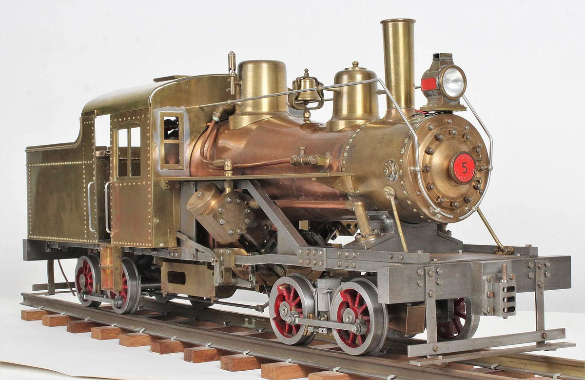 3 1/2 inch gauge Heisler 0-4-0 + 0-4-0
