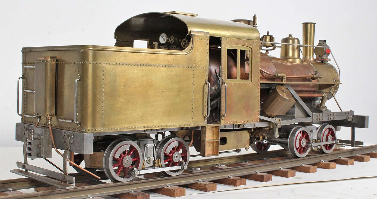 3 1/2 inch gauge Heisler 0-4-0 + 0-4-0