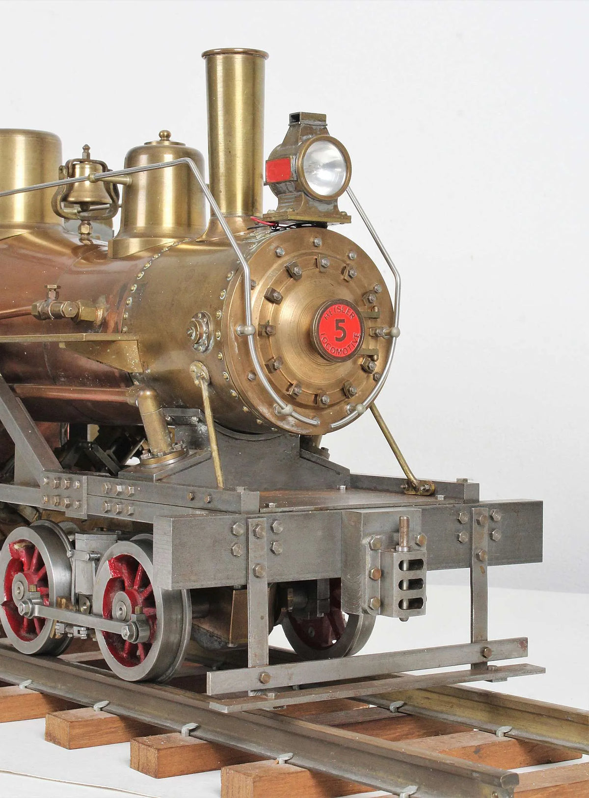 3 1/2 inch gauge Heisler 0-4-0 + 0-4-0