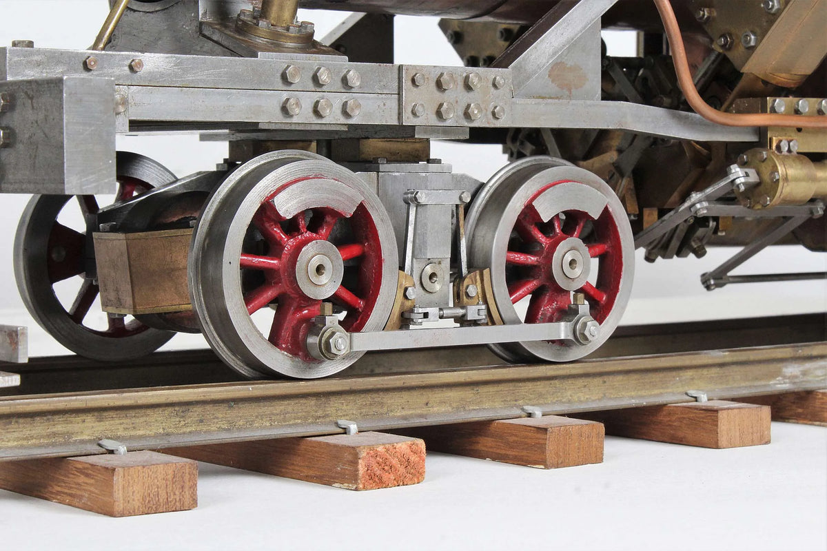3 1/2 inch gauge Heisler 0-4-0 + 0-4-0
