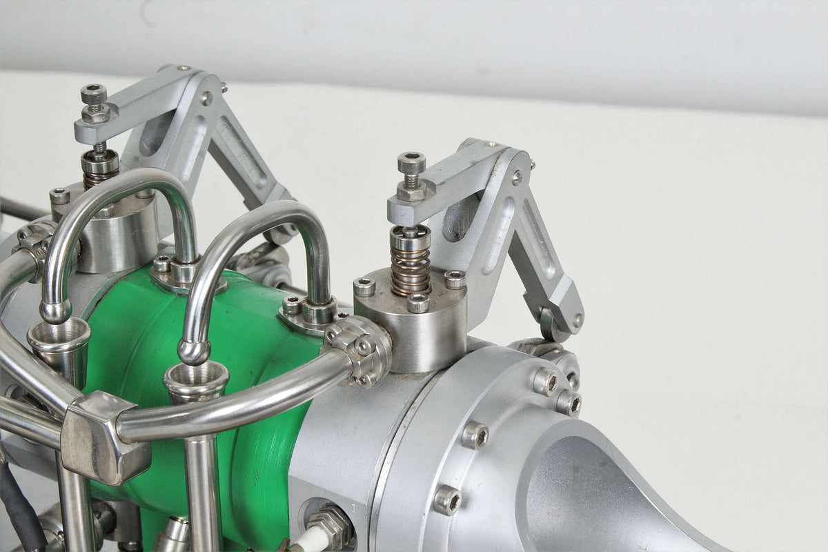 Snow double-acting tandem IC engine
