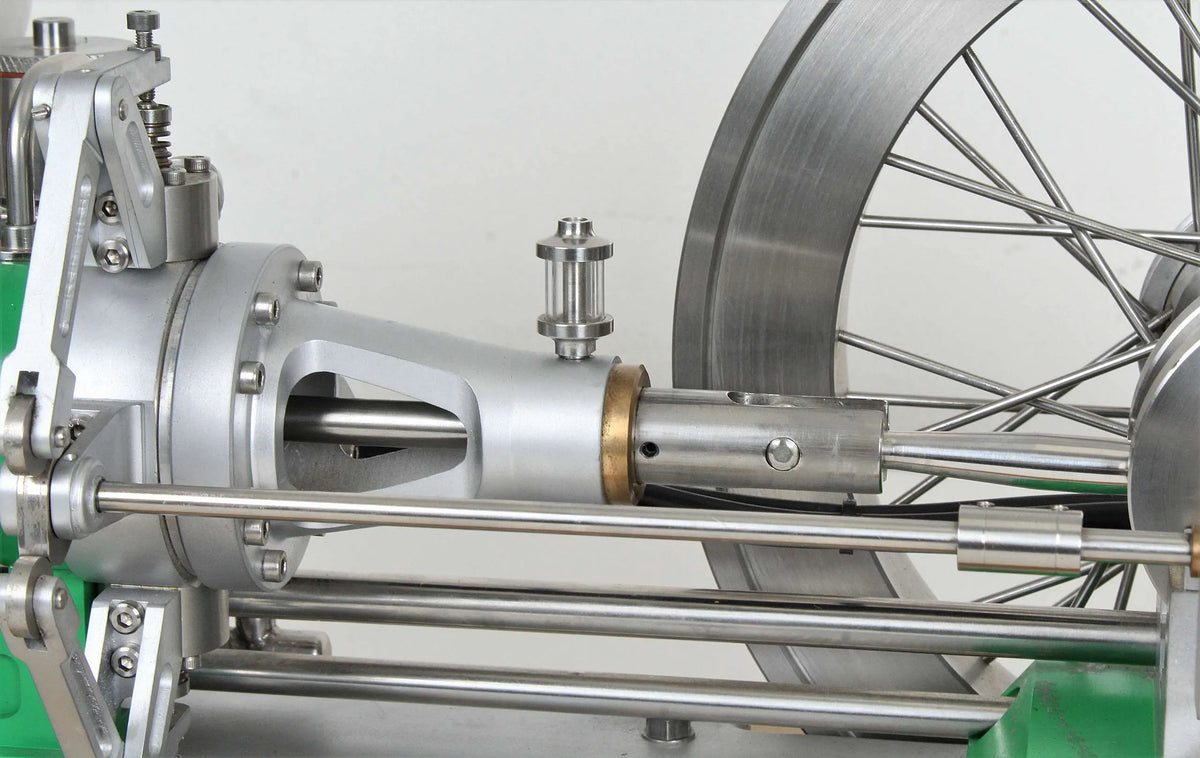 Snow double-acting tandem IC engine