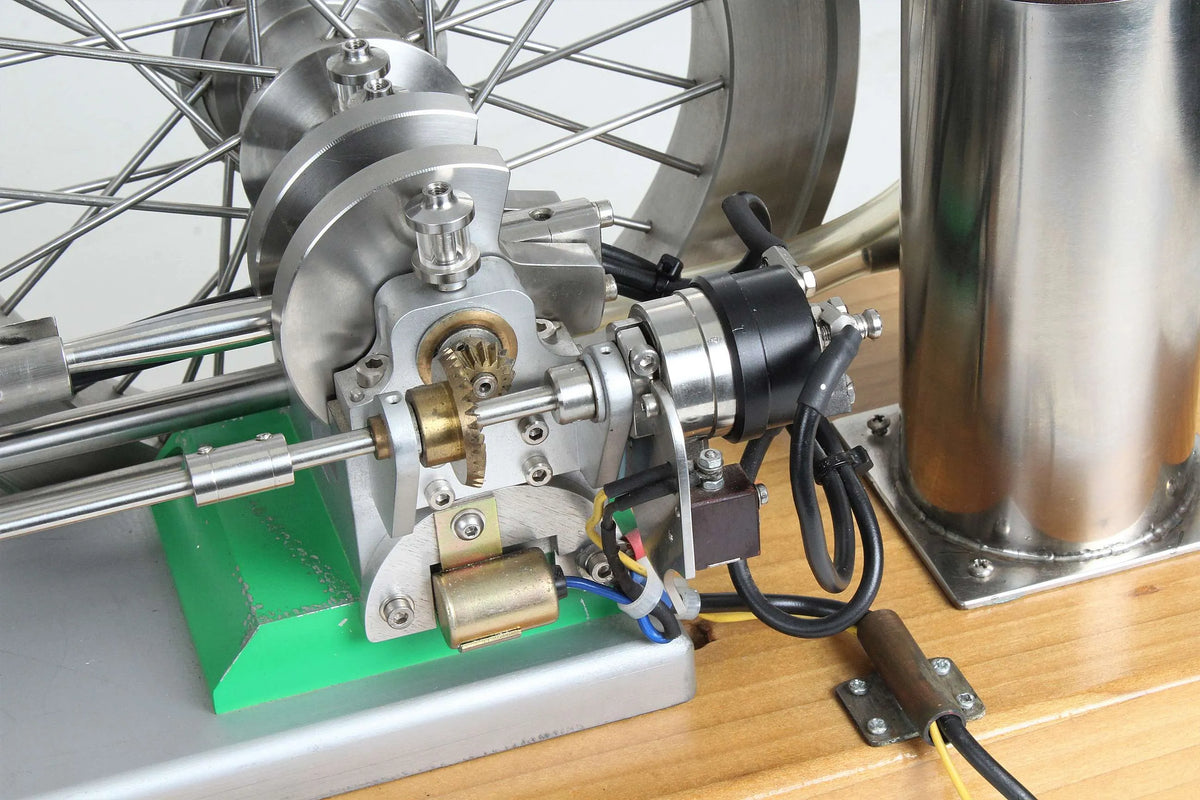Snow double-acting tandem IC engine