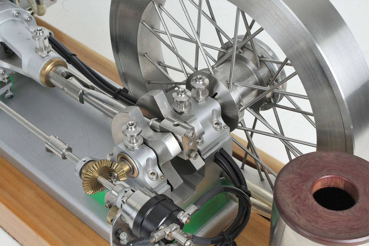 Snow double-acting tandem IC engine
