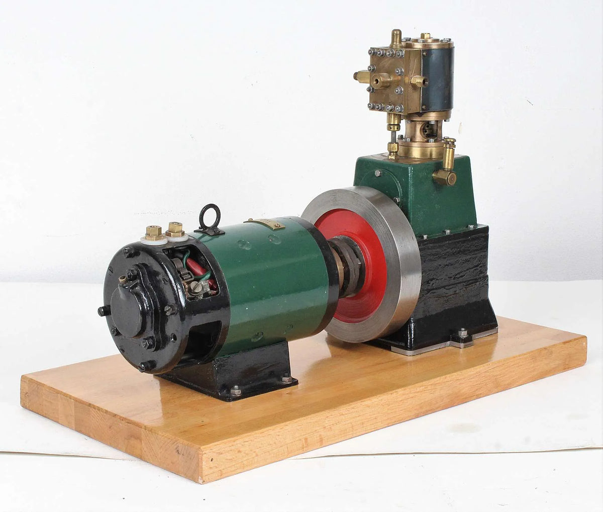 Single cylinder steam generating set