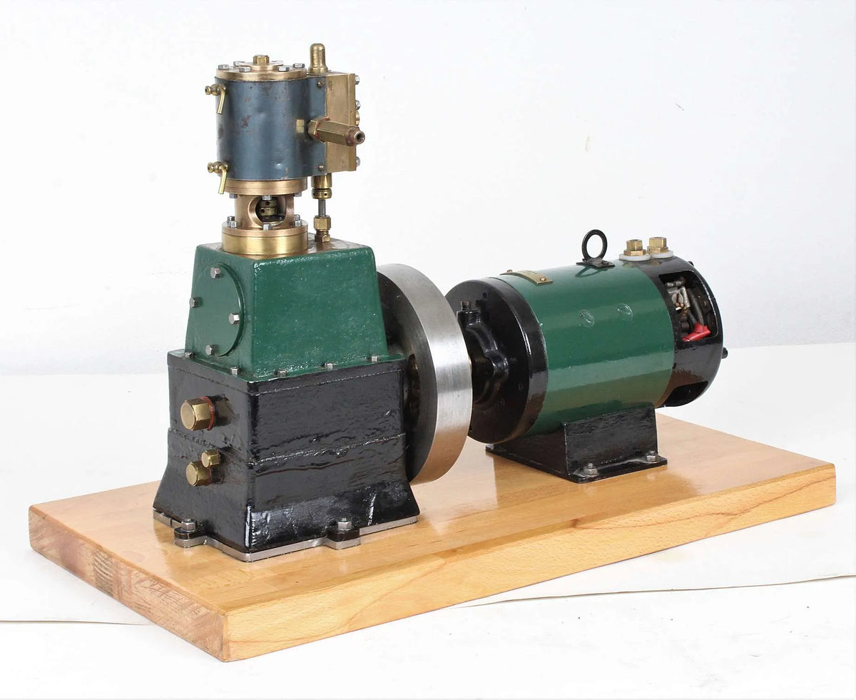 Single cylinder steam generating set