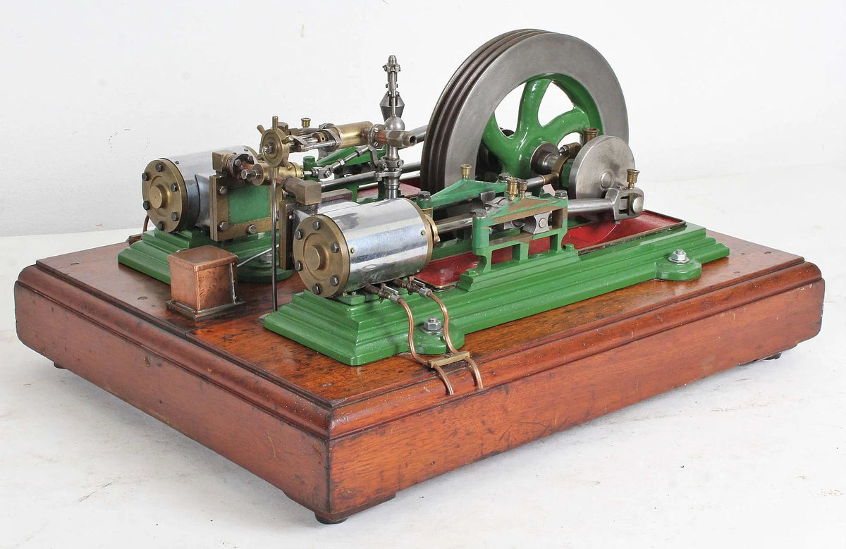 Twin cylinder mill engine