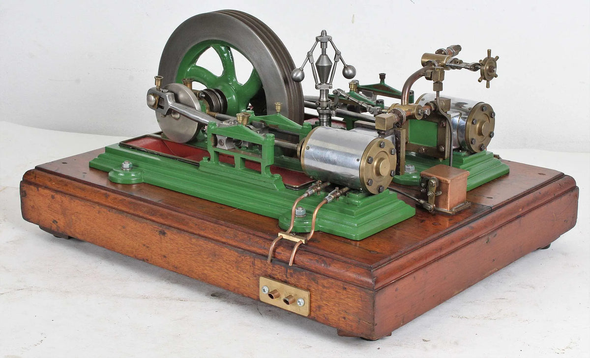 Twin cylinder mill engine