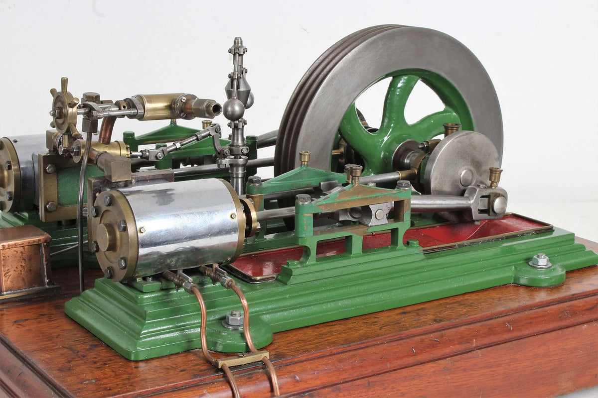 Twin cylinder mill engine