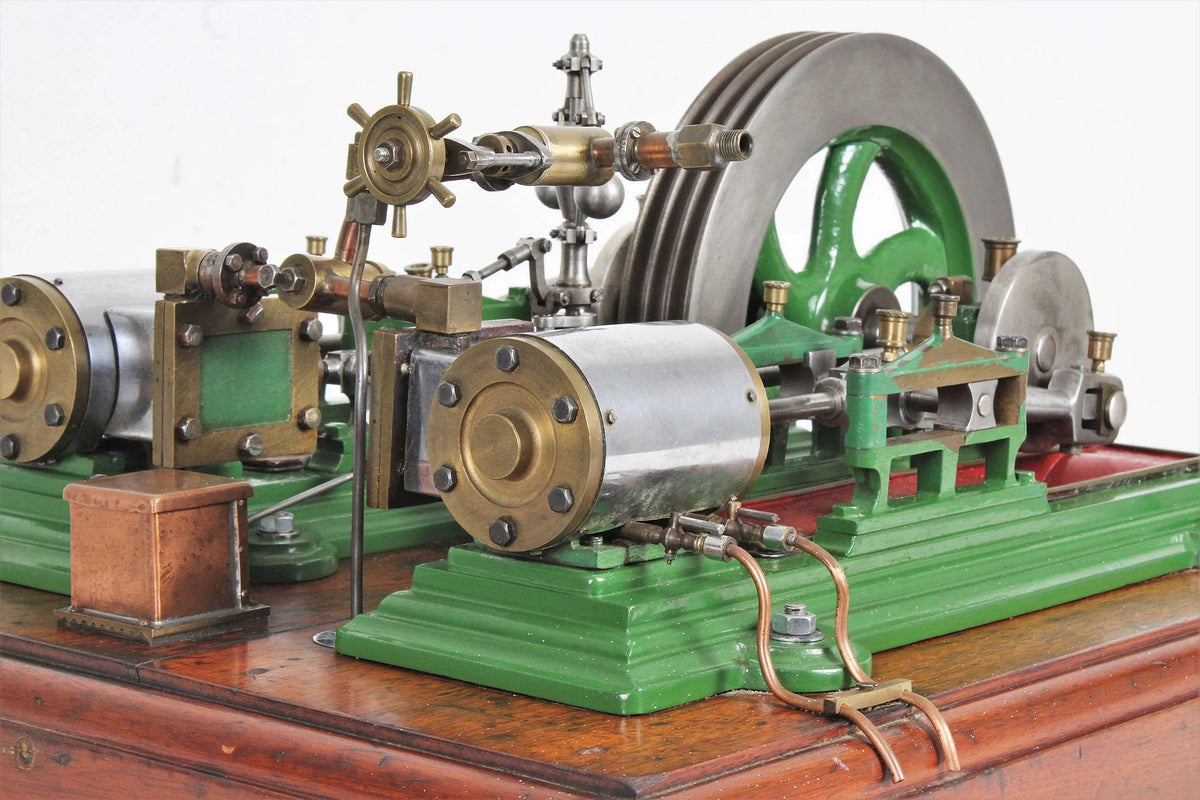 Twin cylinder mill engine
