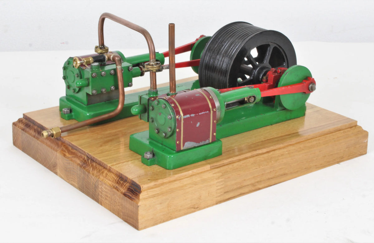 Small twin cylinder mill engine