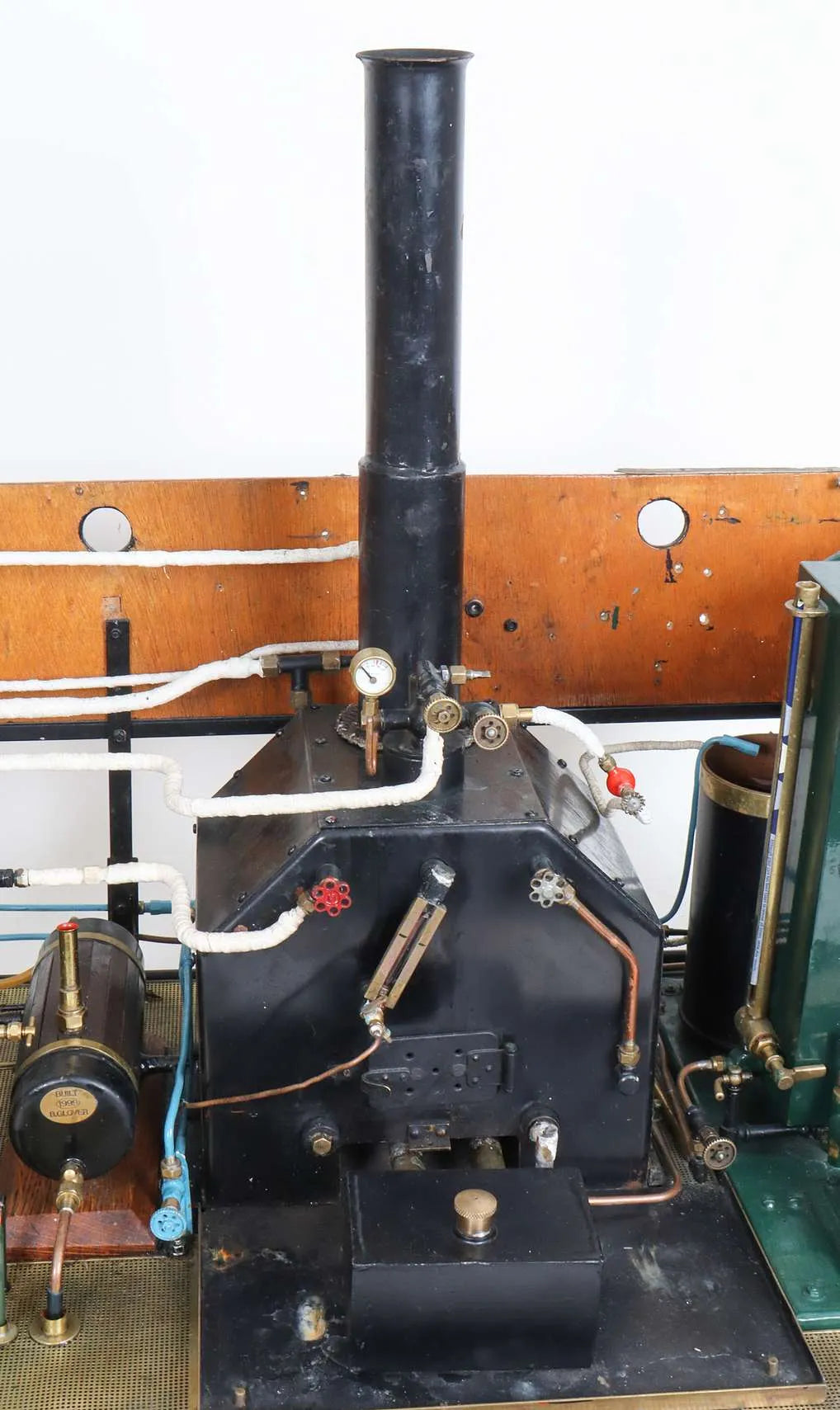 Large engine house steam plant