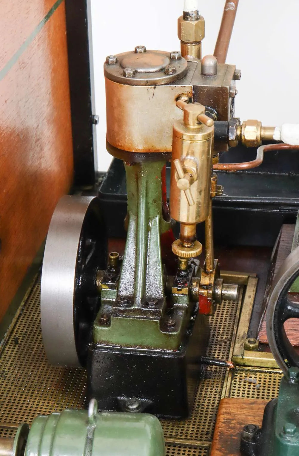 Large engine house steam plant