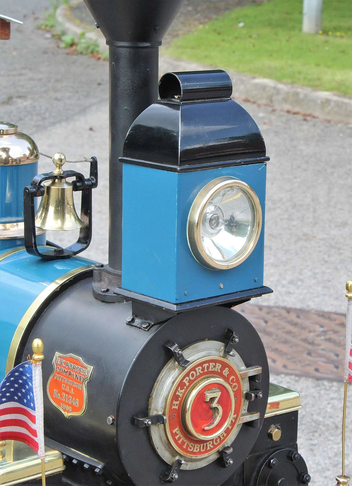 7 1/4 inch gauge "Marie Estelle" 0-4-0 + tender