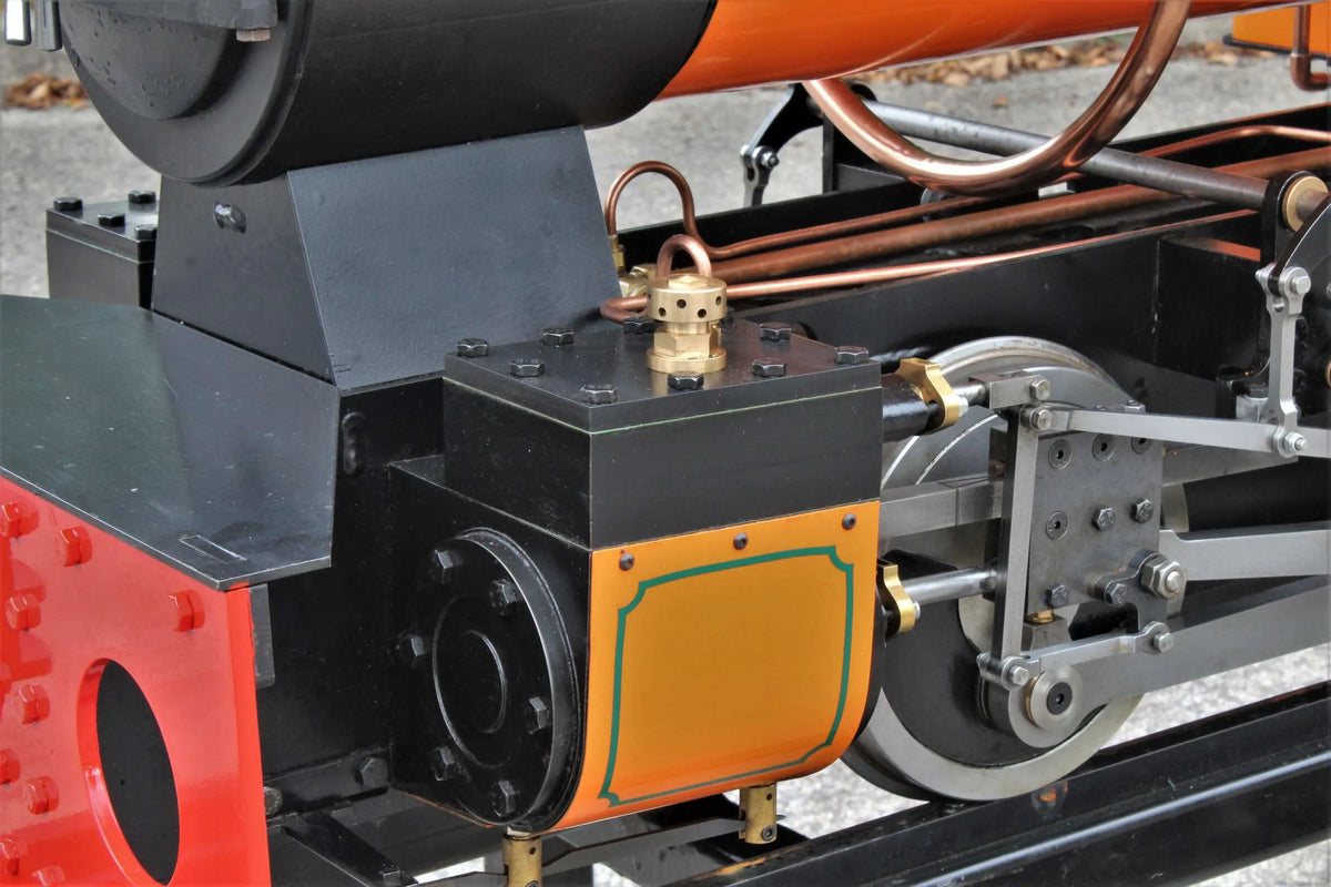7 1/4 inch gauge "Stafford" 0-4-0ST, works number 1421 with road trailer