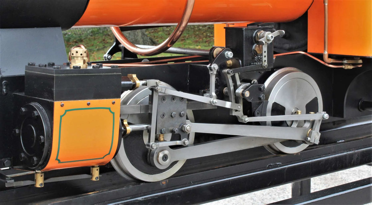 7 1/4 inch gauge "Stafford" 0-4-0ST, works number 1421 with road trailer